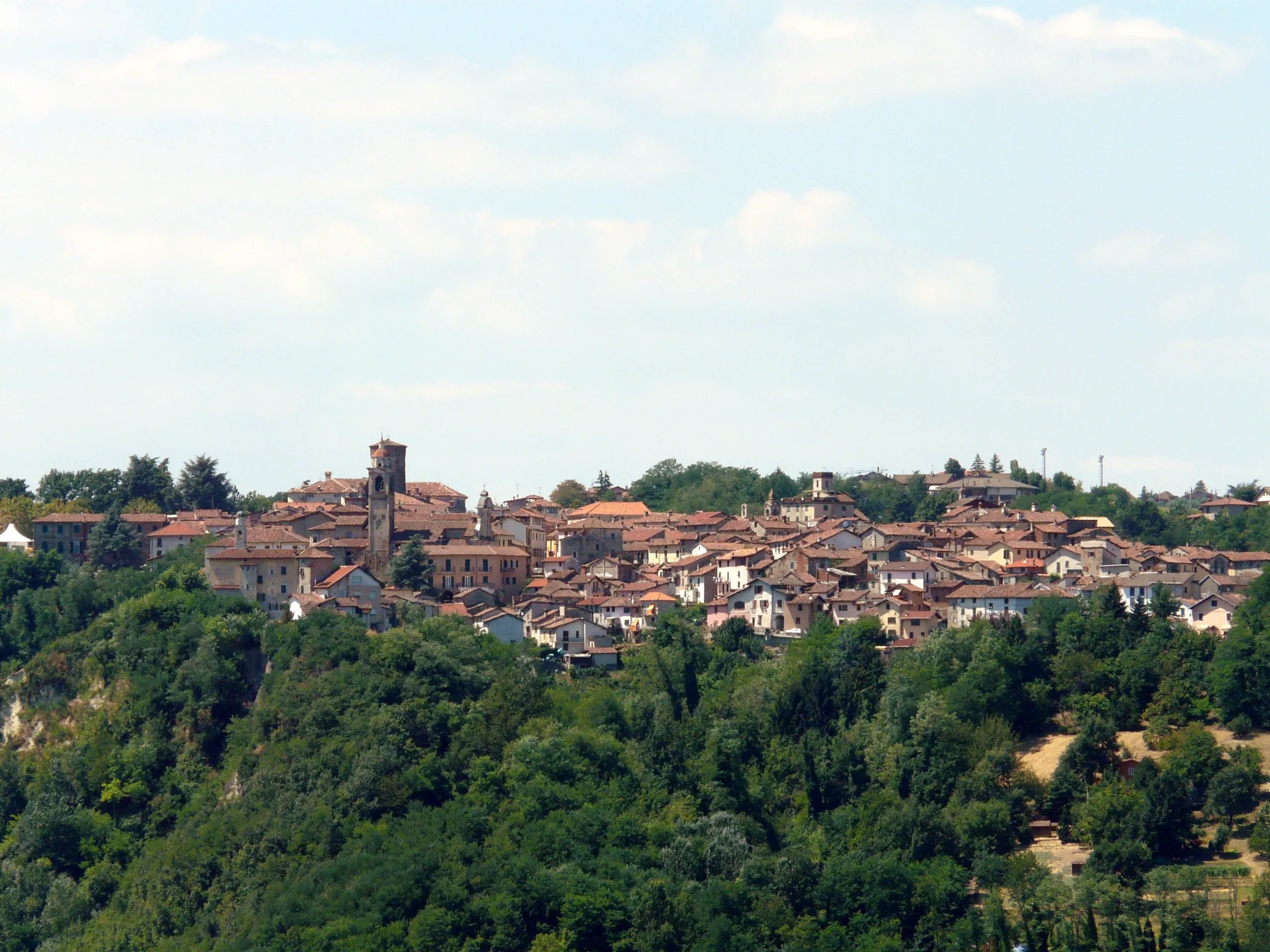 Rocca Grimalda, a hilltop village of the Alto Monferrato